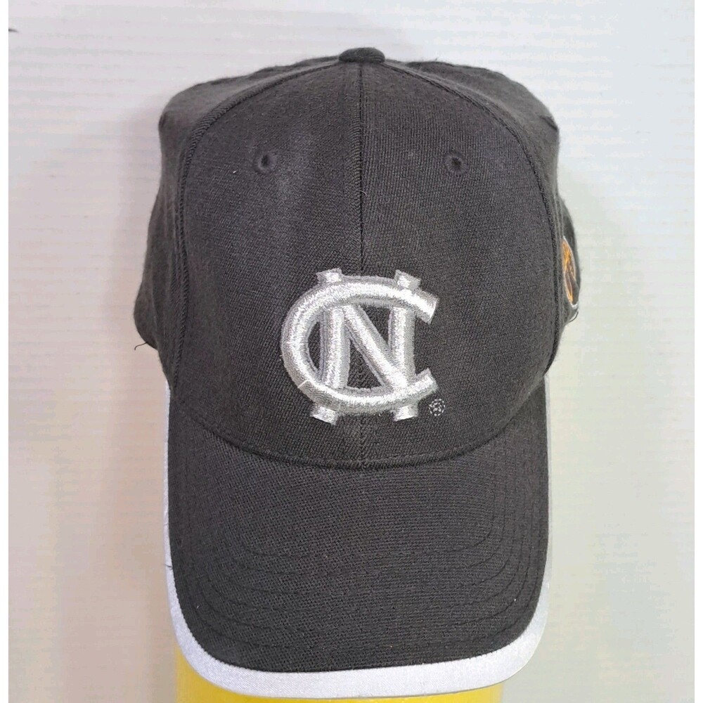 North Carolina Tar Heels Black Fitted Cap UNC Nike Elite Stretchy Universal Hat